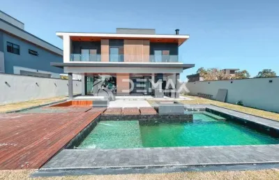 Casa em condomínio fechado com 4 quartos à venda na alameda anita malfatti, 1547, condomínio reserva do paratehy, são josé dos campos por r$ 4.700.000