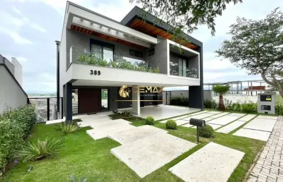 Casa em condomínio fechado com 3 quartos à venda na rua cambroé, 389, condomínio residencial alphaville ii, são josé dos campos por r$ 6.000.000
