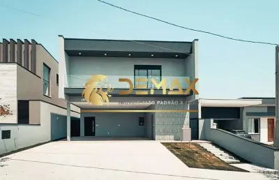 Casa em condomínio fechado com 3 quartos à venda na rua vereador geraldo nogueira da silva, 3355, condomínio terras do vale, caçapava por r$ 1.643.000