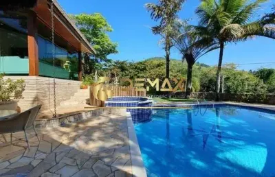 Casa em condomínio fechado com 5 quartos à venda na santa mônica, 300, toninhas, ubatuba por r$ 2.990.000