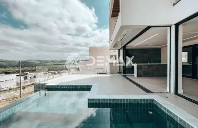 Casa em condomínio fechado com 4 quartos para alugar na dos cateretês, 25, urbanova, são josé dos campos por r$ 25.000