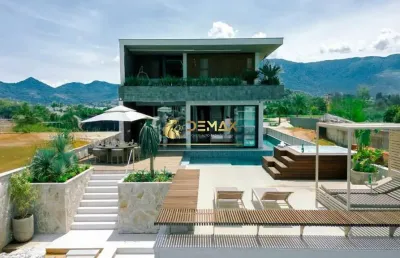 Casa em condomínio fechado com 5 quartos à venda na do marlim, 1253, bracuí (cunhambebe), angra dos reis por r$ 18.000.000
