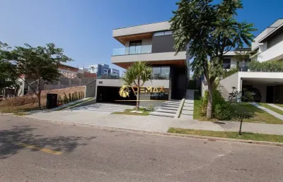 Casa em condomínio fechado com 4 quartos à venda na rua dos pequis, 20, condomínio residencial alphaville ii, são josé dos campos por r$ 4.980.000