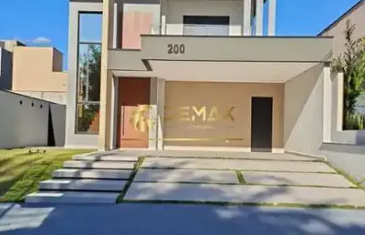 Casa em condomínio fechado com 4 quartos à venda na rodovia joão amaral gurgel, 2351, parque residencial maria elmira, caçapava por r$ 1.296.000