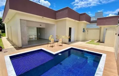 Casa em condomínio fechado com 3 quartos à venda na rua dos hibiscos, 125, condomínio terras do vale, caçapava por r$ 1.150.000