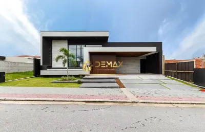 Casa em condomínio fechado com 4 quartos à venda na avenida jerson de moura lopes, 124, urbanova, são josé dos campos por r$ 2.680.000