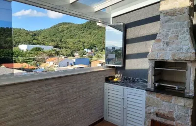 Cobertura à venda, 64 m² por r$ 1.200.000,00 - jurerê internacional - florianópolis/sc