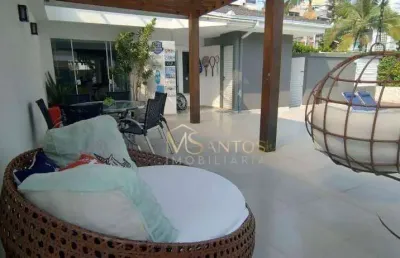 Casa com 5 dormitórios à venda, 300 m² por r$ 5.900.000,00 - jurerê internacional - florianópolis/sc