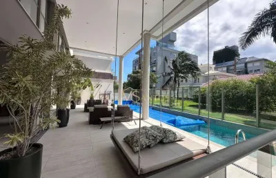 Cobertura com 4 dormitórios à venda, 289 m² por r$ 7.200.000,00 - jurerê - florianópolis/sc