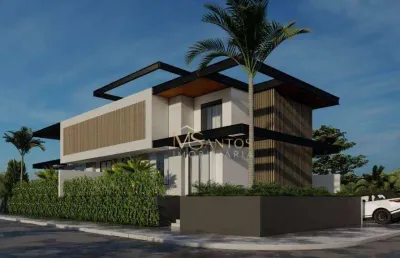 Casa com 3 dormitórios à venda, 218 m² por r$ 3.800.000,00 - jurerê - florianópolis/sc