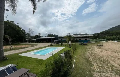 Sítio com 5 dormitórios à venda, 22300 m² por r$ 9.800.000,00 - ratones - florianópolis/sc