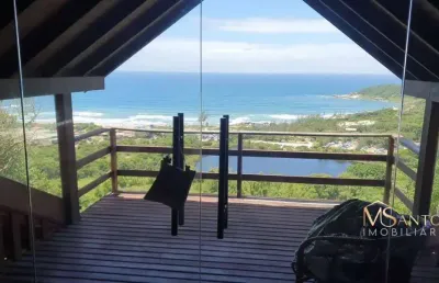 Casa com 4 dormitórios à venda, 330 m² por r$ 2.700.000,00 - praia do rosa - imbituba/sc