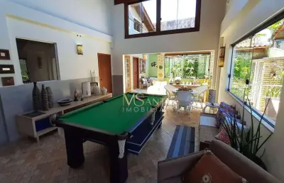 Casa com 3 dormitórios à venda, 370 m² por r$ 990.000,00 - ingleses do rio vermelho - florianópolis/sc
