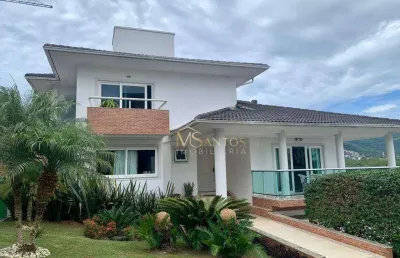 Casa com 4 dormitórios à venda, 528 m² por r$ 2.450.000,00 - cacupé - florianópolis/sc