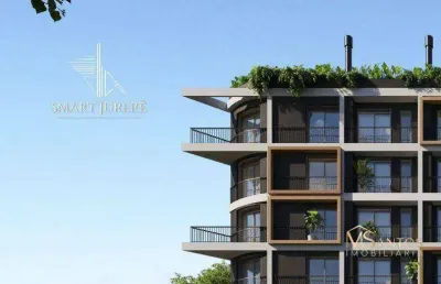 Apartamento com 1 dormitório à venda, 34 m² por r$ 491.041 - jurerê - florianópolis/sc