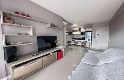 Apartamento com 2 dormitórios à venda, 74 m² por r$ 1.620.000,00 - jurerê - florianópolis/sc