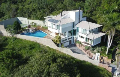 Casa com 4 dormitórios à venda, 763 m² por r$ 3.700.000,00 - joão paulo - florianópolis/sc
