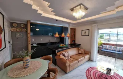 Cobertura com 3 dormitórios à venda, 98 m² por r$ 750.000,00 - ingleses do rio vermelho - florianópolis/sc