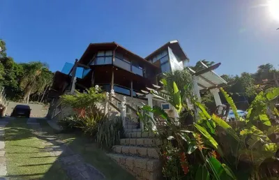 Casa com 4 dormitórios à venda, 470 m² por r$ 3.700.000,00 - praia brava - florianópolis/sc
