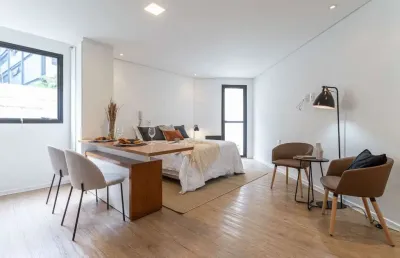 Versátil apartamento tipo para venda em vila nova conceição com 1 quarto, 30m²