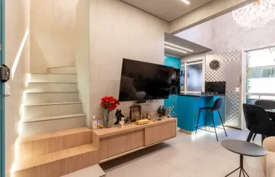 Espetacular duplex para venda em paraíso com 1 quarto, sendo 1 suíte, 42m²