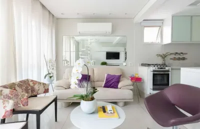 Aconchegante apartamento tipo para venda em vila nova conceição com 1 quarto, sendo 1 suíte, 69m²