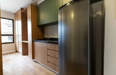Agradável studio para venda em moema com 1 quarto, 20m²