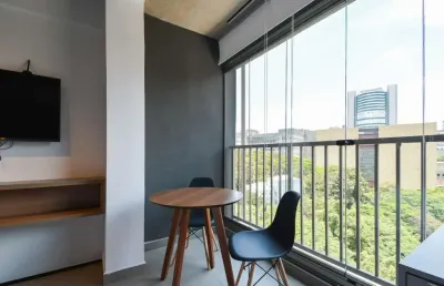 Excelente studio para venda em cerqueira césar com 1 quarto, sendo 1 suíte, 24m²