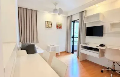 Aconchegante apartamento tipo para venda em higienópolis com 1 quarto, sendo 1 suíte, 49m²