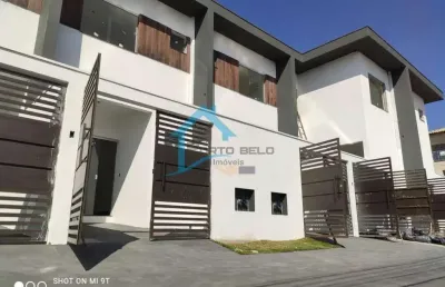 Casa geminada para venda em betim, novo horizonte, 2 dormitórios, 1 suíte, 2 banheiros, 2 vagas