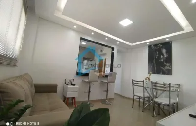 Apartamento 2 quartos para venda em contagem, alvorada, 2 dormitórios, 1 banheiro, 1 vaga