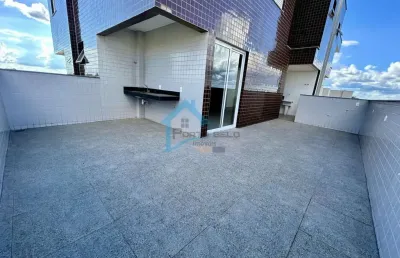 Cobertura para venda em contagem, fonte grande, 3 dormitórios, 1 suíte, 2 banheiros, 2 vagas