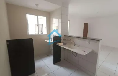 Apartamento 2 quartos para locação em betim, betim industrial, 2 dormitórios, 1 banheiro, 1 vaga