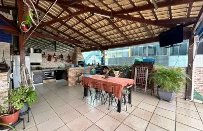 Cobertura para venda em contagem, jardim riacho das pedras, 3 dormitórios, 1 suíte, 3 banheiros, 2 vagas