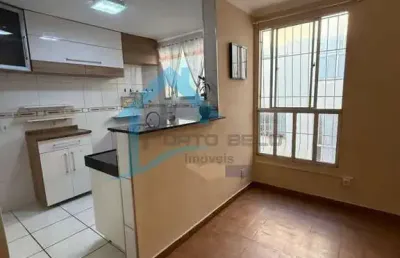 Apartamento 2 quartos para venda em contagem, sapucaias, 2 dormitórios, 1 banheiro, 1 vaga