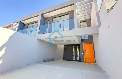 Casa geminada para venda em contagem, lucio de abreu, 3 dormitórios, 1 suíte, 4 banheiros, 4 vagas