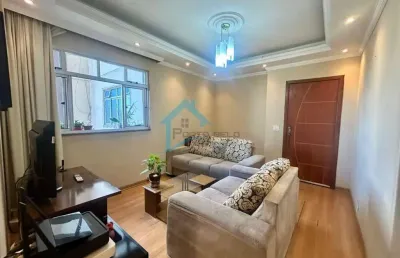 Apartamento 3 quartos para venda em contagem, centro, 3 dormitórios, 2 banheiros, 1 vaga