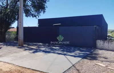 Barracão para alugar, 240 m² por r$ 4.500,00/mês - santa cruz - cascavel/pr