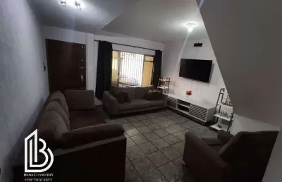Sobrado à venda no bairro paulicéia: 3 quartos, suíte, 3 sasalas, 178m²