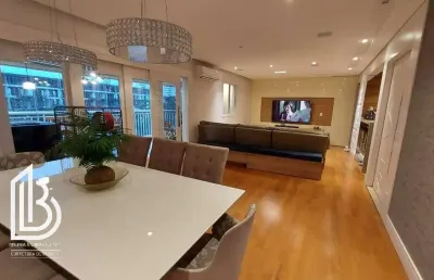 Apartamento de 156m² com 3 suítes no domo home – andar baixo