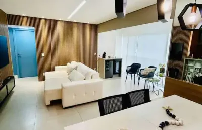 Apartamento à venda com 96 m², 3 quartos, sacada gourmet e lazer completo