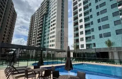Residencial montana - apartamento 2 quartos - vista livre - areal (águas claras)