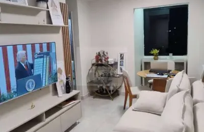 Edificio louvre  - apartamento - 2 quartos - reformado -  guará