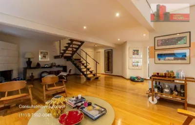 Apartamento duplex r. inhatium, 245 - alto de pinheiros, 4 dorms, 5 vgs, ed. aspen