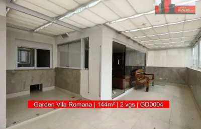 Apartamento garden r. aurélia, 300 - vila romana, 2 dorms, 2 vgs, dep., goodlife
