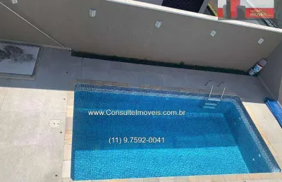 Casa no colinas do aruã brisa 1, rua mont blanc, 218 - mogi das cruzes, 270 m², 3 suítes, 4 vagas