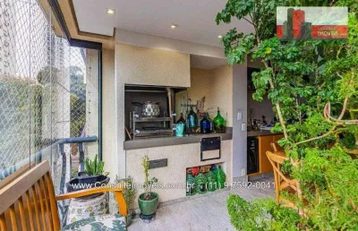 Apartamento rua coronel melo de oliveira. 327 - perdizes, 3 suítes, 3 vagas, chateau davignon