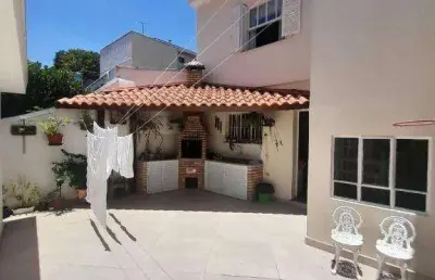 Casa de 5 dorms, 4 vagas, 219m², rua acuruá, 260 - vila romana