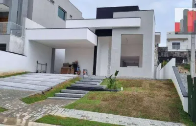 Casa terrea com piscina condomínio aruã brisas 2 - mogi das cruzes/sp, 3 suítes, 150m²