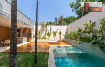 Casa com 5 dormitórios à venda, 580 m² por r$ 12.700.000,00 - alto de pinheiros - são paulo/sp
